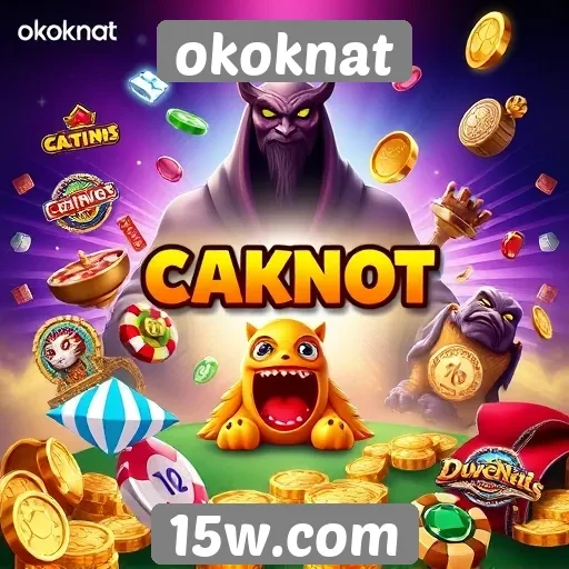plataforma okoknat se destaca por diversidade de jogos